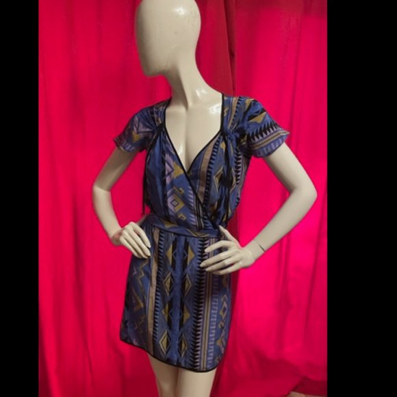 Yumi Kim Silk Mini Dress Size Small - Picture 2 of 7